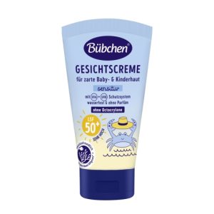 Bübchen sauļošanās krēms jutīgai ādai SPF 50+,50 ml