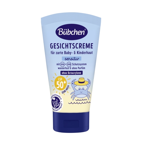 Bübchen sauļošanās krēms jutīgai ādai SPF 50+,50 ml