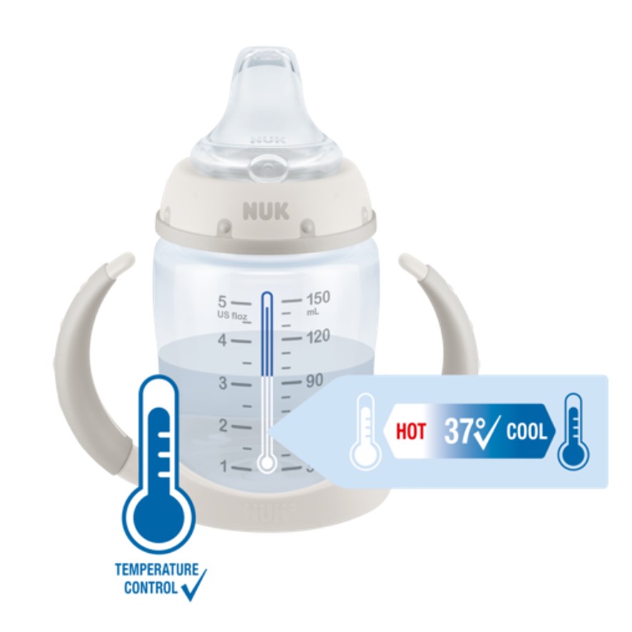 NUK First Choice Disney Mickey Mouse Mācību pudelīte un TK ar silikona snīpīti, 150ml (6-18 mēn.) - Image 2