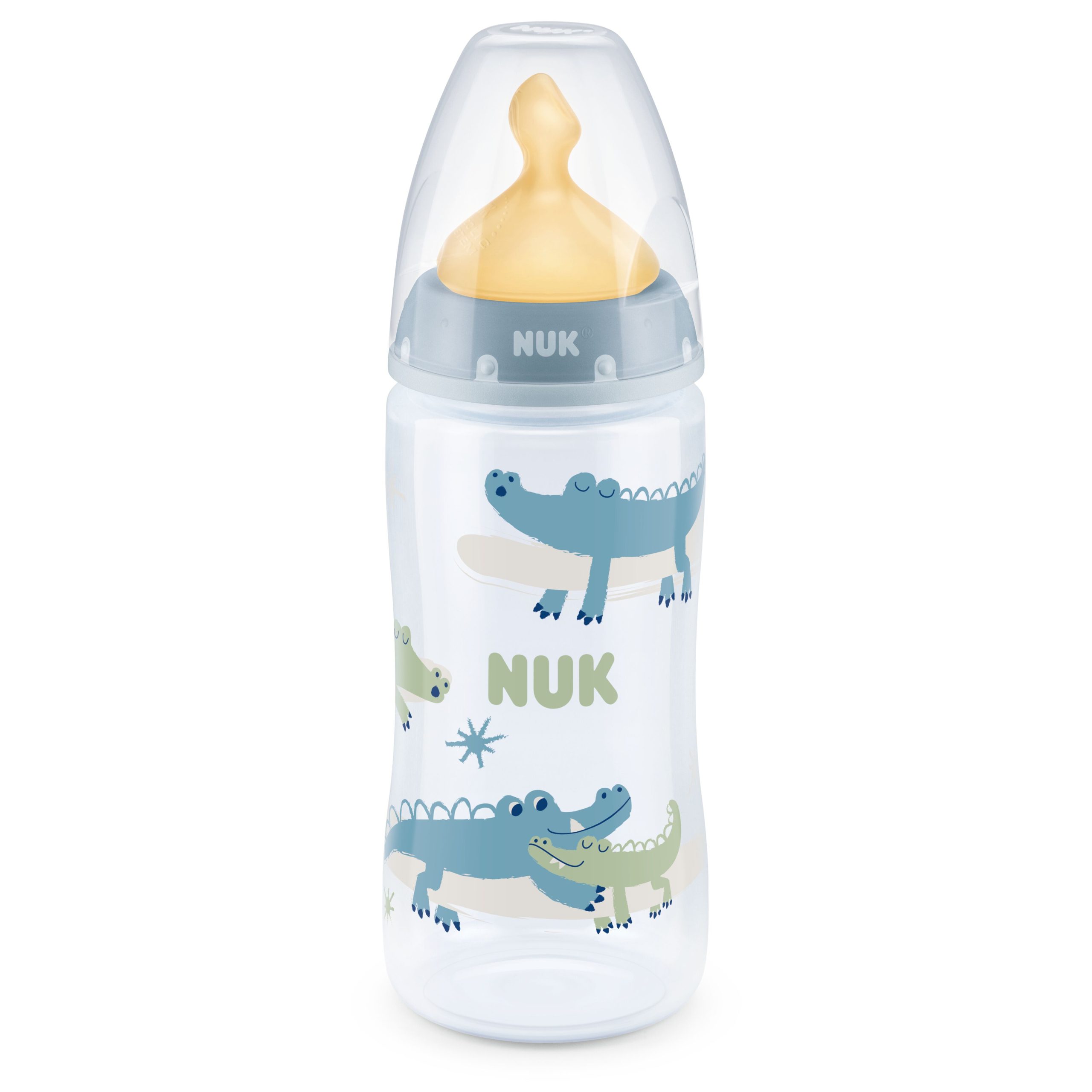 NUK First Choice+ Pudele 300 ml ar temperatūras kontroli, ar lateksa M izmēra knupīti (0-6 mēn.) - Image 3