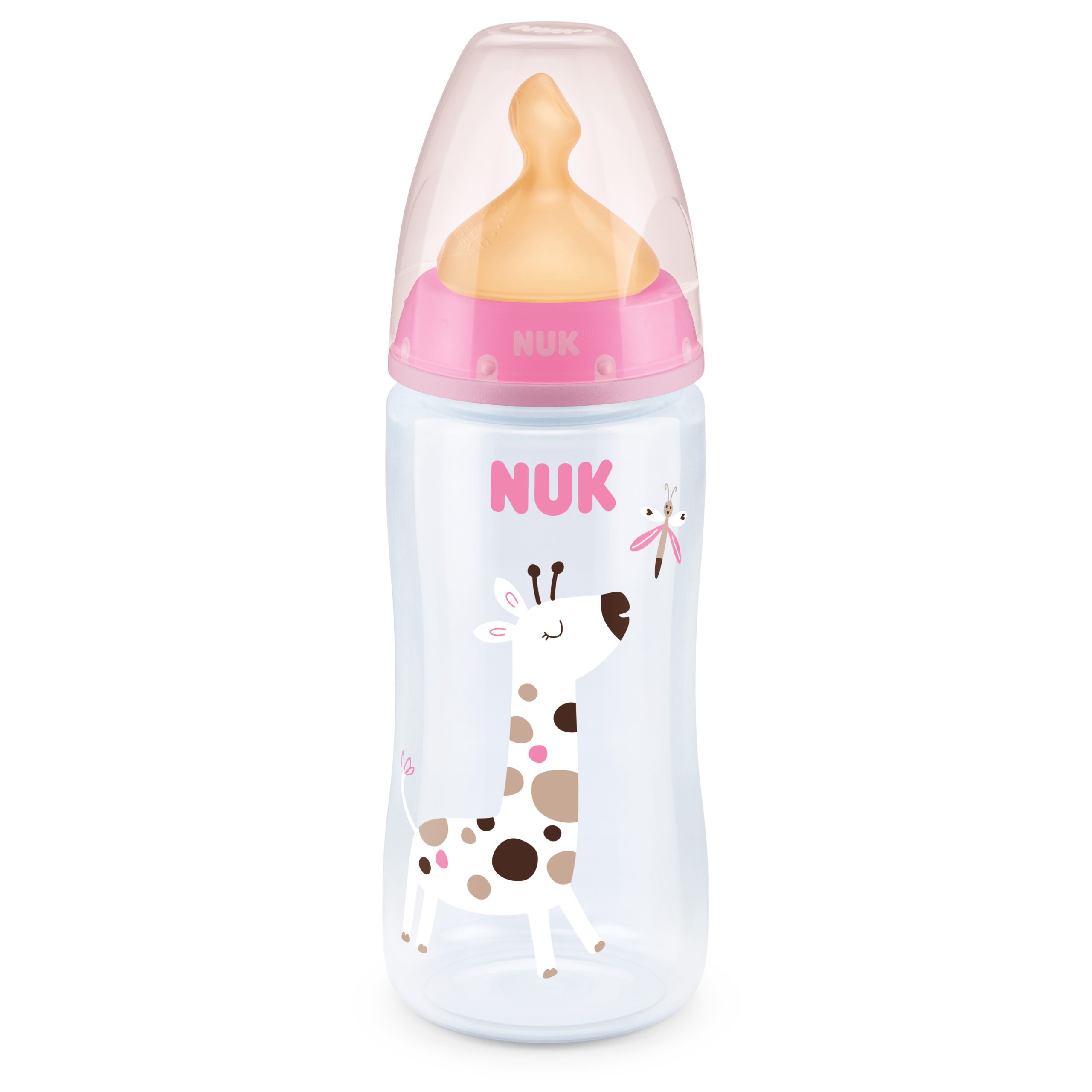 NUK First Choice+ Pudele 300 ml ar temperatūras kontroli, ar lateksa M izmēra knupīti (0-6 mēn.) - Image 4