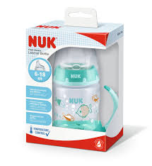 NUK First Choice Mācību pudelīte ar silikona snīpīti un temperatūras kontroles indikatoru, 150ml (6-18 mēn.) - Image 4