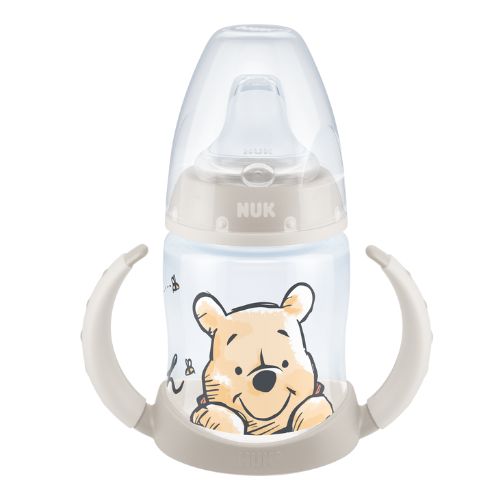 NUK First Choice Disney Winnie the Pooh Mācību pudelīte un TK ar silikona snīpīti, 150ml (6-18 mēn.) - Image 3