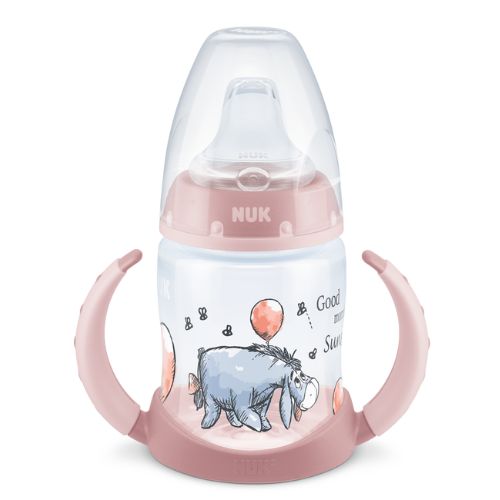 NUK First Choice Disney Winnie the Pooh Mācību pudelīte un TK ar silikona snīpīti, 150ml (6-18 mēn.) - Image 4
