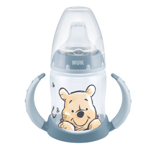 NUK First Choice Disney Winnie the Pooh Mācību pudelīte un TK ar silikona snīpīti, 150ml (6-18 mēn.) - Image 5