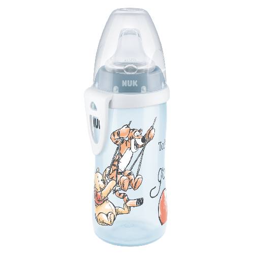 NUK First Choice+ Disney Winnie the Pooh Mācību pudelīte ar silikona snīpīti, 300ml (12+ mēn.) - Image 3