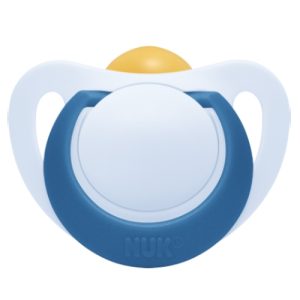 Lateksa māneklis NUK Star, 6-18 mēn.