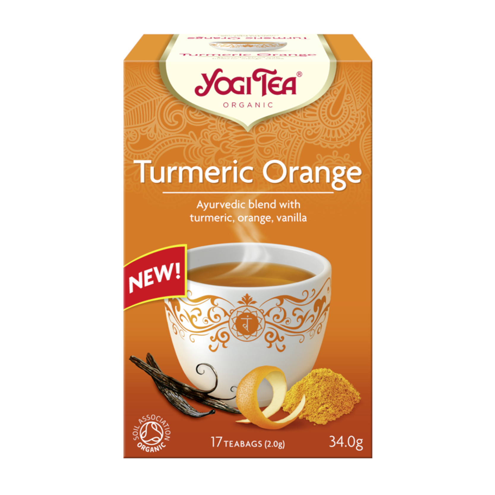 BIO YOGI TEA® Turmeric Orange
